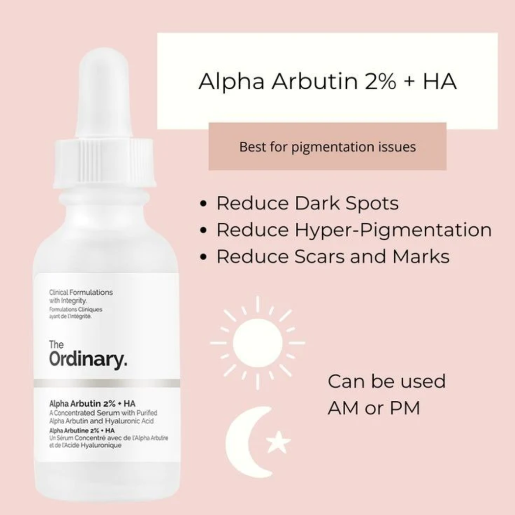 ORDINARY 30ML.ALPHA ARBUTIN2%+HA