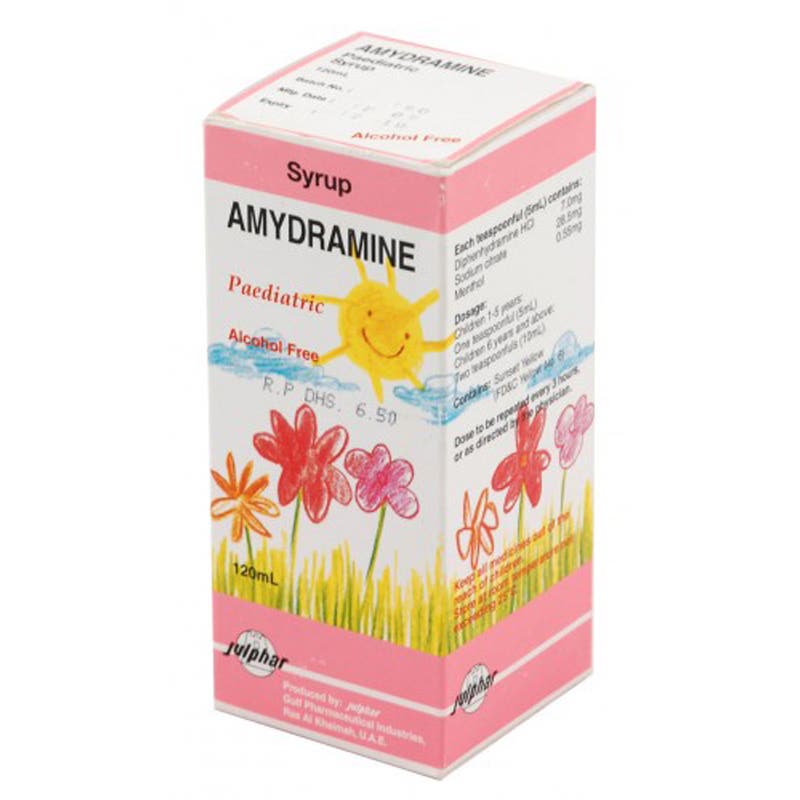 Amydramine Syrup 120 ml Peadiatric